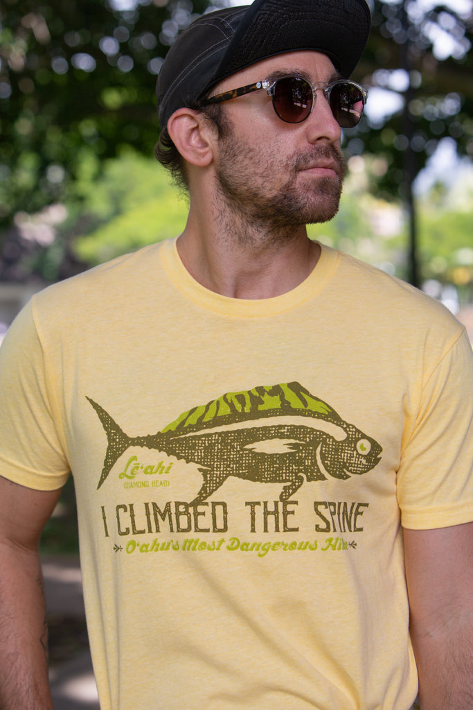 Uloha - "I Climbed The Spine" Lē'ahi Unisex T-Shirt