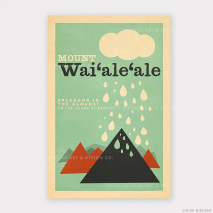 Nick Kuchar - Hawaii Travel Prints