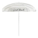 Local Beach Thick Stripe Beach Umbrella