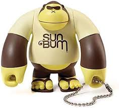 Sun Bum 'Lucky Bum' Keychain Figure