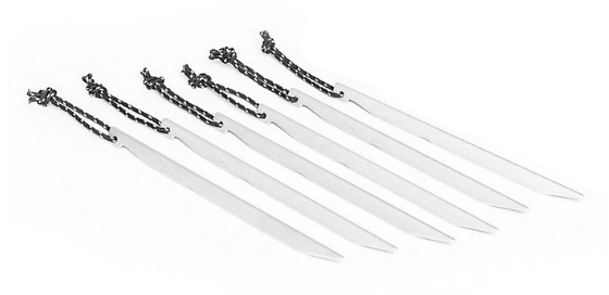 ENO Tarp Stakes, Set of 6 (hammock accessories)