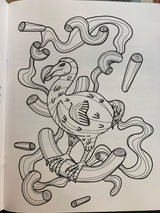 Care A Whole Lot: Endangered and Extinct Coloring Book