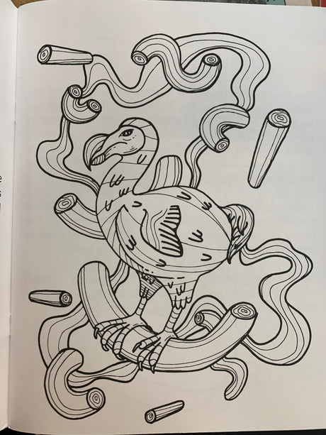 Care A Whole Lot: Endangered and Extinct Coloring Book