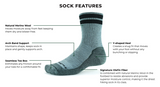 Swiftwick Pursuit Hike Six Socks
